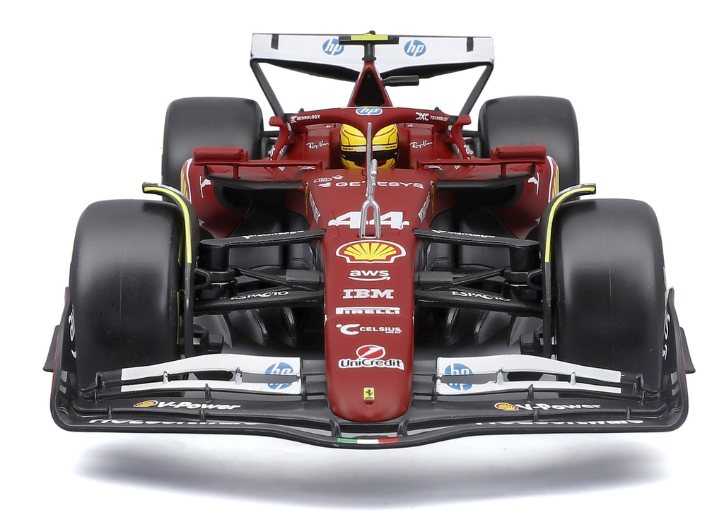 Burago - Ferrari F1 SF25 - #44 - Lewis Hamilton - 2025 - 1/18