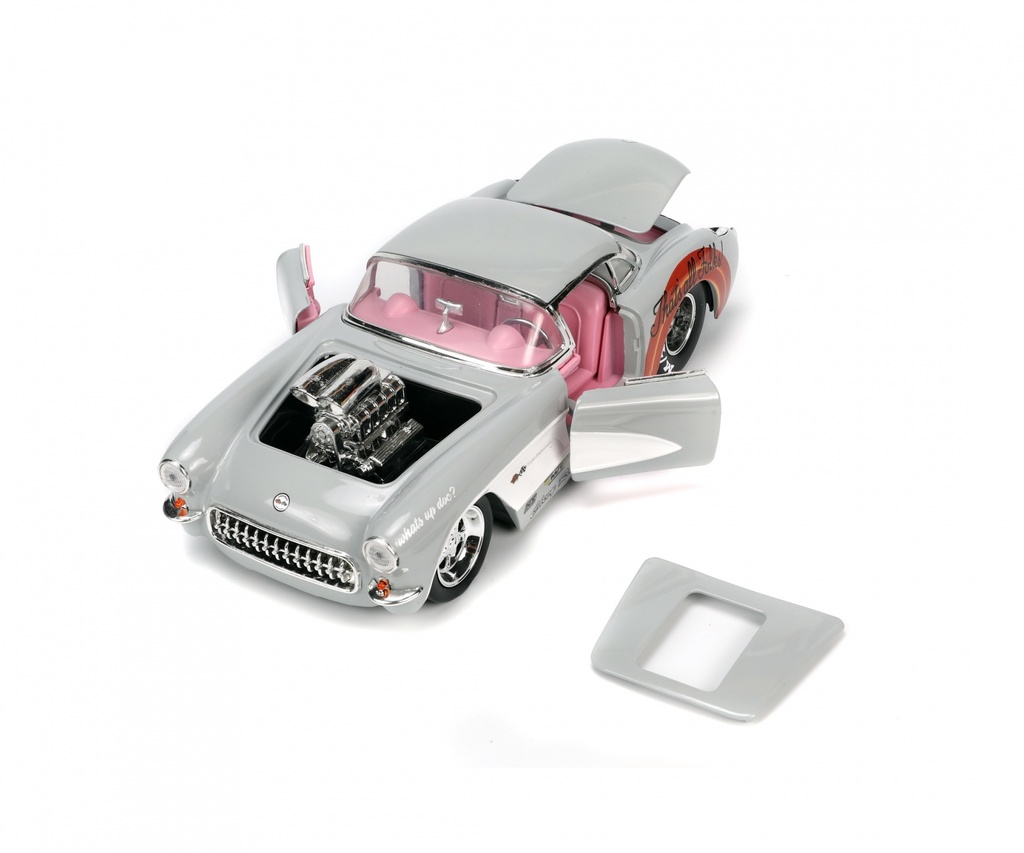 Jada - Looney Tunes® - Bugs Bunny & 1957 Chevrolet Corvette  - 1/24