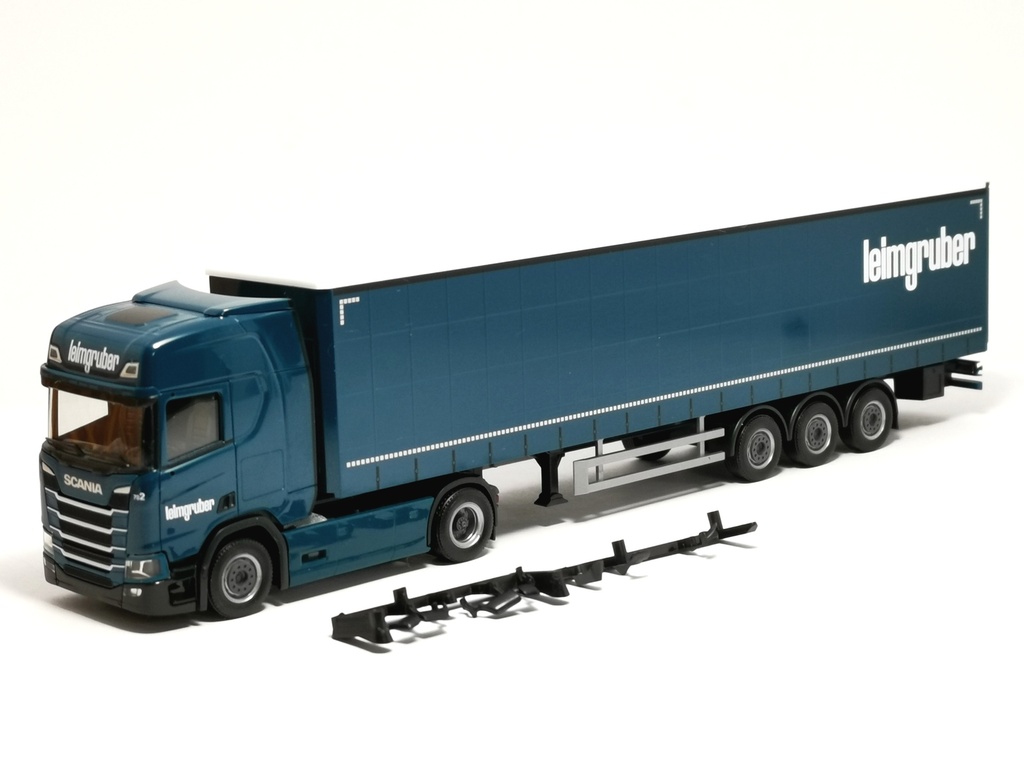 Herpa 958752 - Scania CR 20 H GaPISz - Semi-remorque "Leimgruber" - 1/87