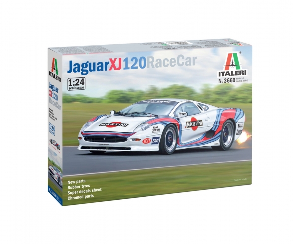 Italeri 3669 - Jaguar XJ 220 Race Car - 1/24