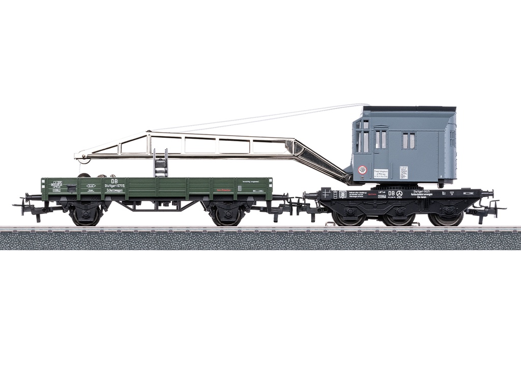 Märklin 46719 - Coffret Wagon Grue "Start Up" - Avec fonctions digitales - MFX/DCC - HO