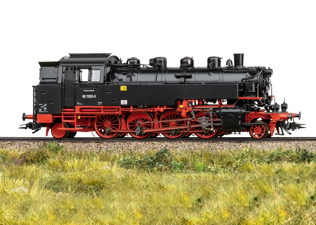 Märklin 37087 - Locomotive à vapeur série BR86 -  DB - HO