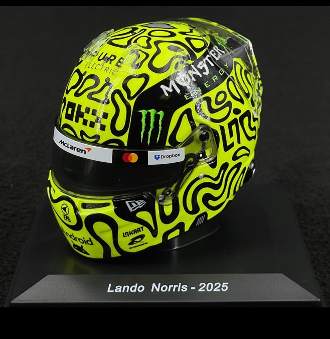 Spark - Casque Lando Norris - McLaren F1 Team - 2025 - 1/5