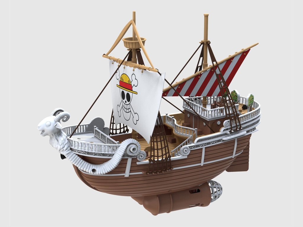 Revell Control - Bateau Original Netflix série "One Piece" Flying Lamb/Going Merry - RTR - Commande 2.4 Ghz et chargeur USB