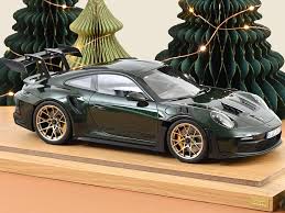 Norev - Porsche 911 GT3 RS - 2022 - Jetgreen metallic/Black - 1/12