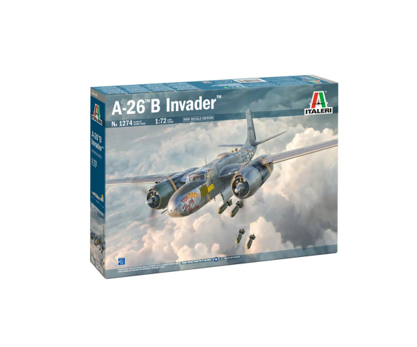 Italeri 1274 - Avion A-26B Invader - 1/72