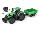 Carson Deutz-Fahr - Tracteur 8280 TTV radiocommandé avec remorque - RTR - 1/16