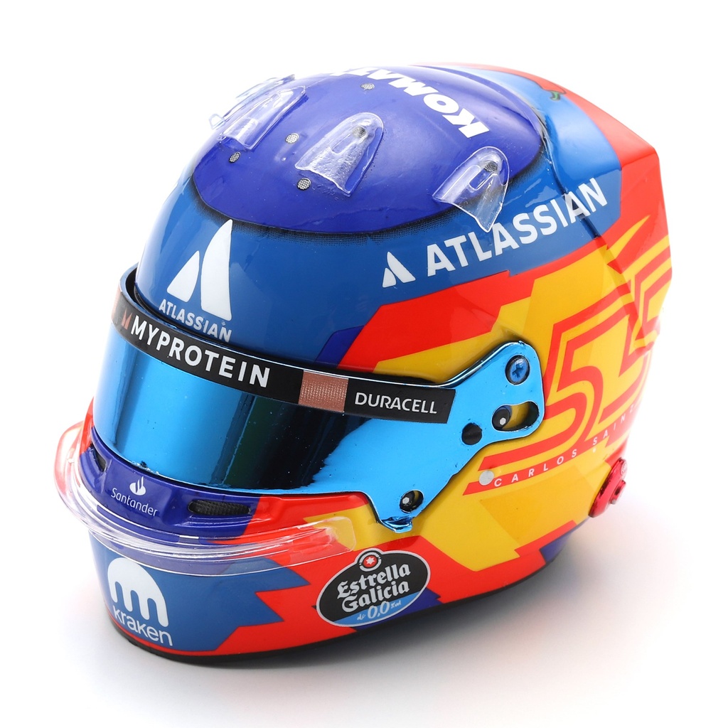 Spark - Casque Carlos Sainz - #55 - Williams F1 Team - 2025 - 1/5