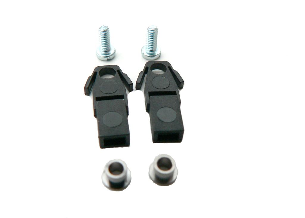 HAG 280064-90 - Adaptateur d'attelage 16mm avec vis et douille (2 pièces) - HO