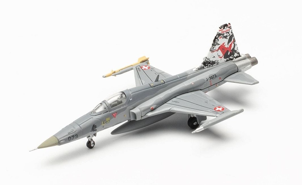 Herpa - Northrop F-5E Tiger - Swiss Air Force - Fliegerstaffel 8 "Vandalos" Meiringen Air Base  1/200