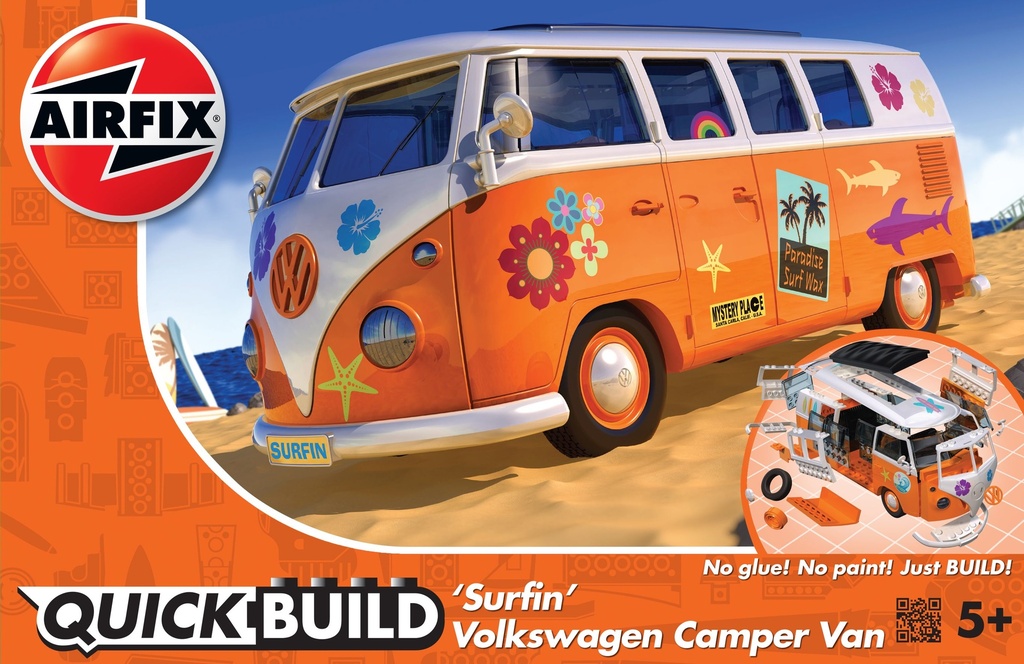 Airfix - VW Camper Van "Surfin" QuickBuild