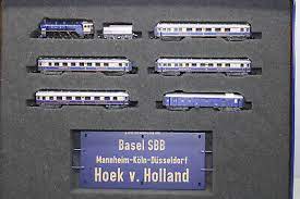 Mini-club 81331 - Composition Train Rheingold Locomotive S 3/6 Voie Z - Coffret Collector