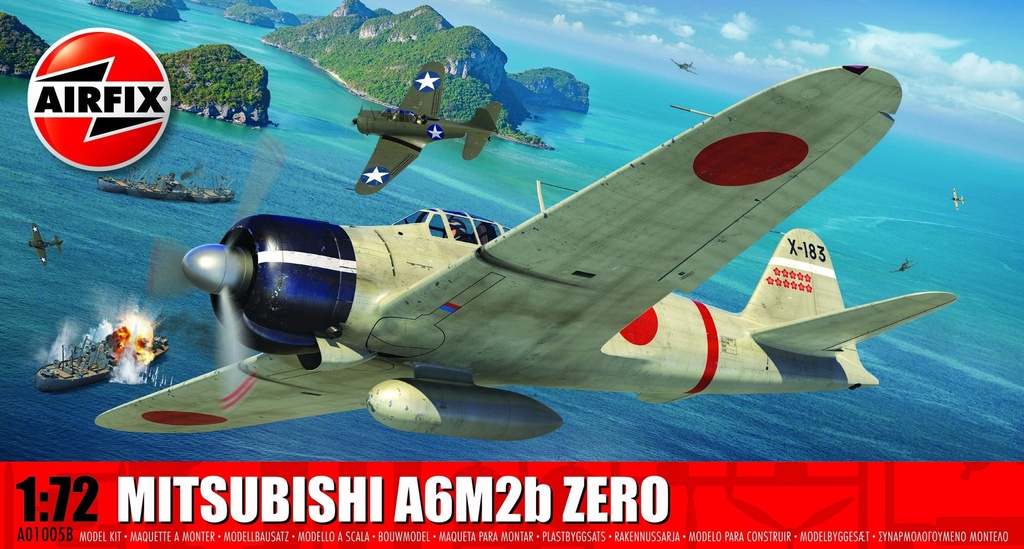 Airfix - Mitsubishi A6M2b zéro 1/72