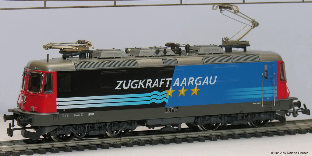 HAG 165 - Locomotive Re 4/4 II - SBB Zugkraft Aargau - HO