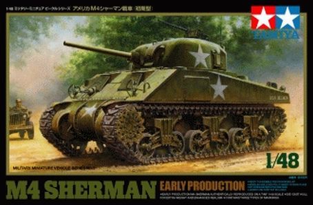 Tamiya 32505 - US M4 Shermann Aerly Prod. - 1/48