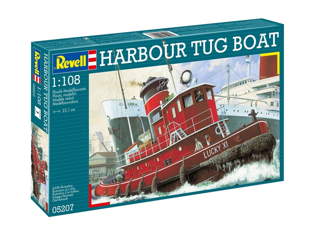 Revell 05207- Harbour Tug Boat - 1/108 - 23.1 cm long