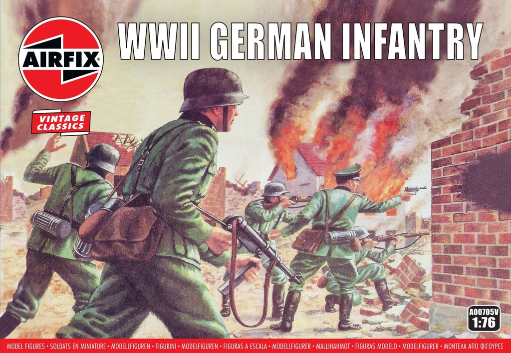 Airfix - Infanterie allemande de la Seconde Guerre mondiale - 1/76