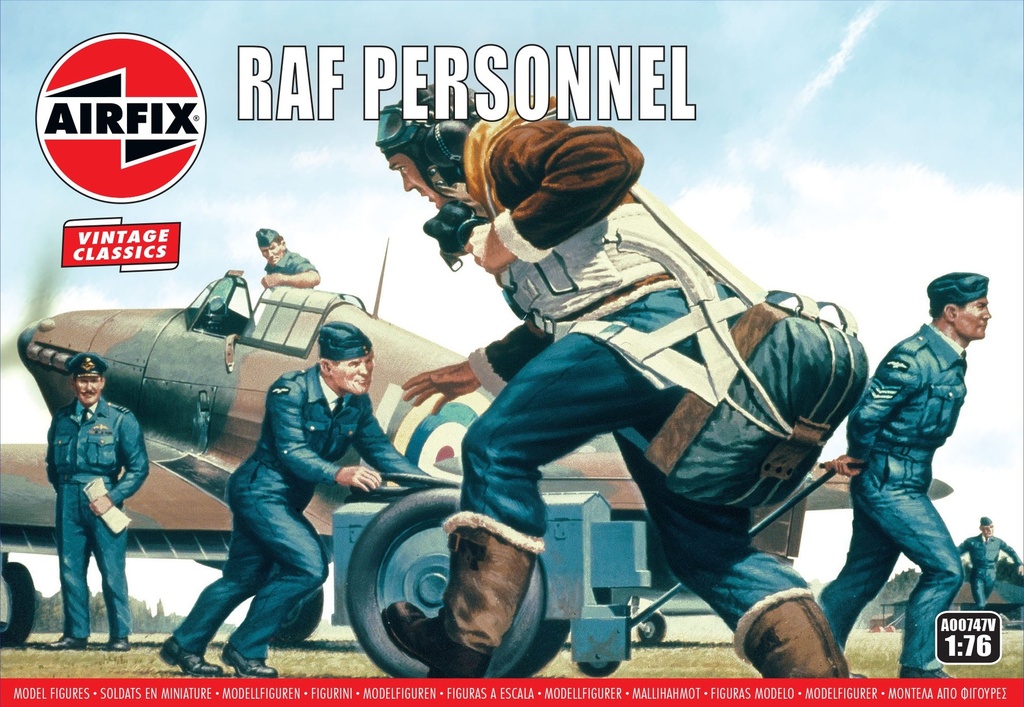 Airfix - Personnel de la RAF - 1/76