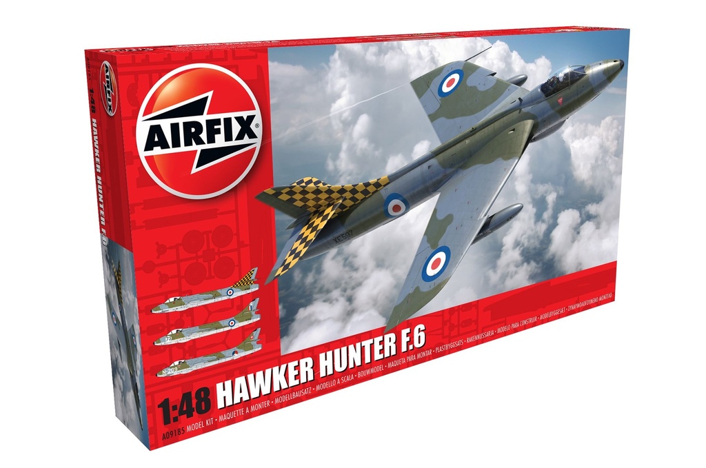 Airfix - Avion Hawker Hunter F.6 - 1/48