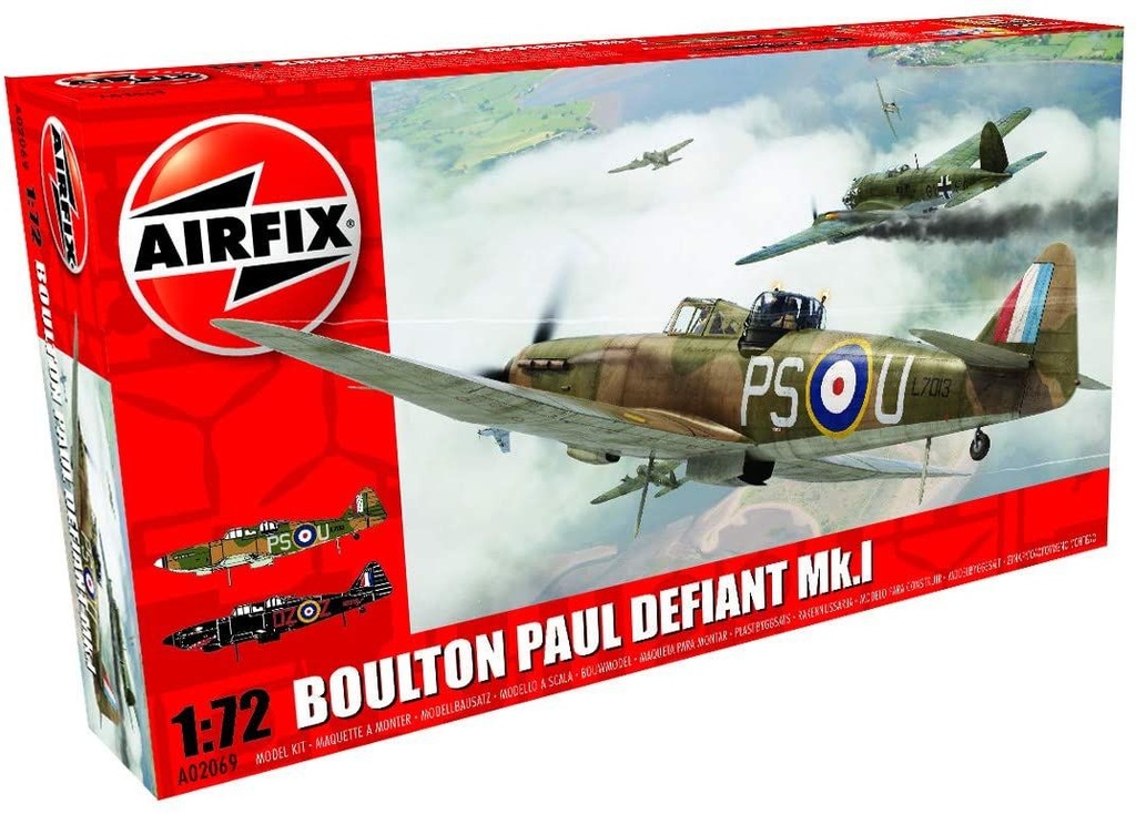 Airfix - Avion Boulton Paul Defiant Mk.I - 1/72