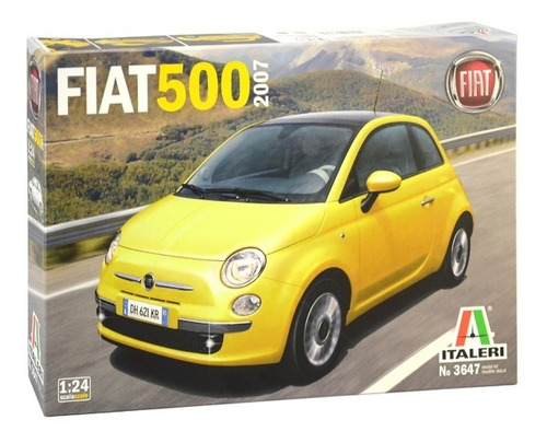Italeri 3647 - Fiat 500 - 2007 - 1/24