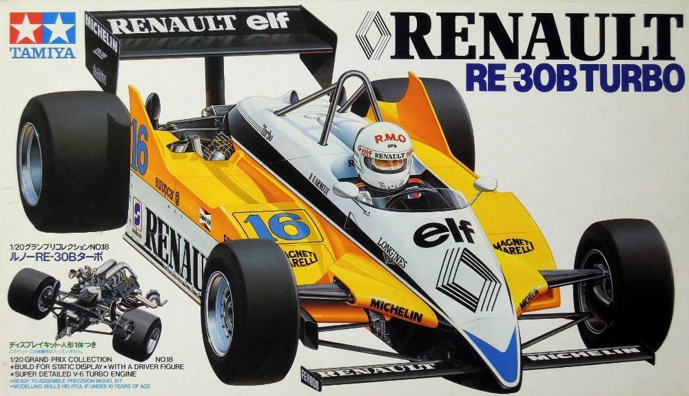 Tamiya 20018 - F1 Renault RE-30B Turbo - 1/20