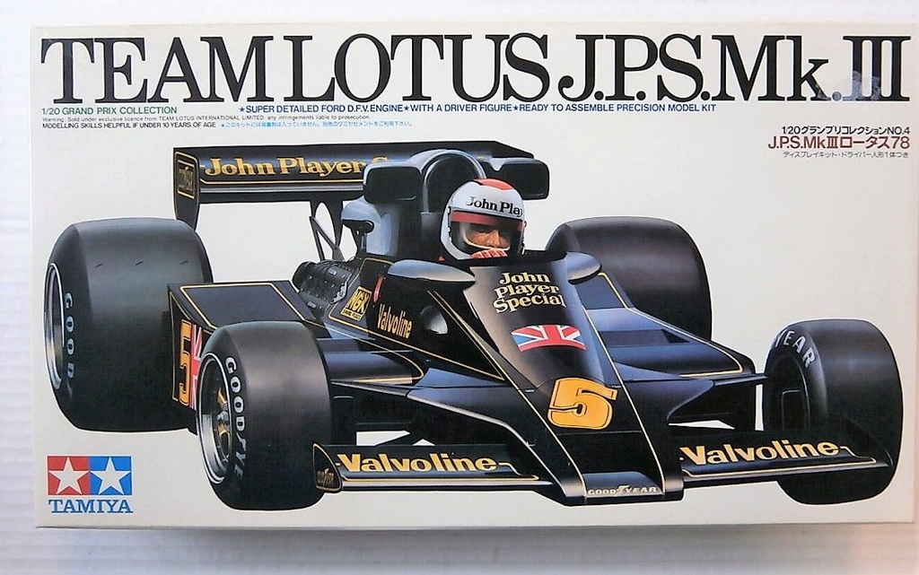 Tamiya 20004 - F1 Team Lotus J.P.S. Mk.III - 1/20