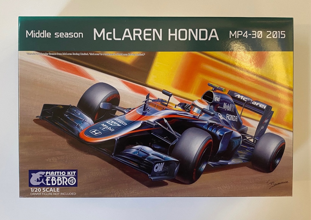 Ebbro - F1 McLaren Honda MP4-30 (2015) - 1/20