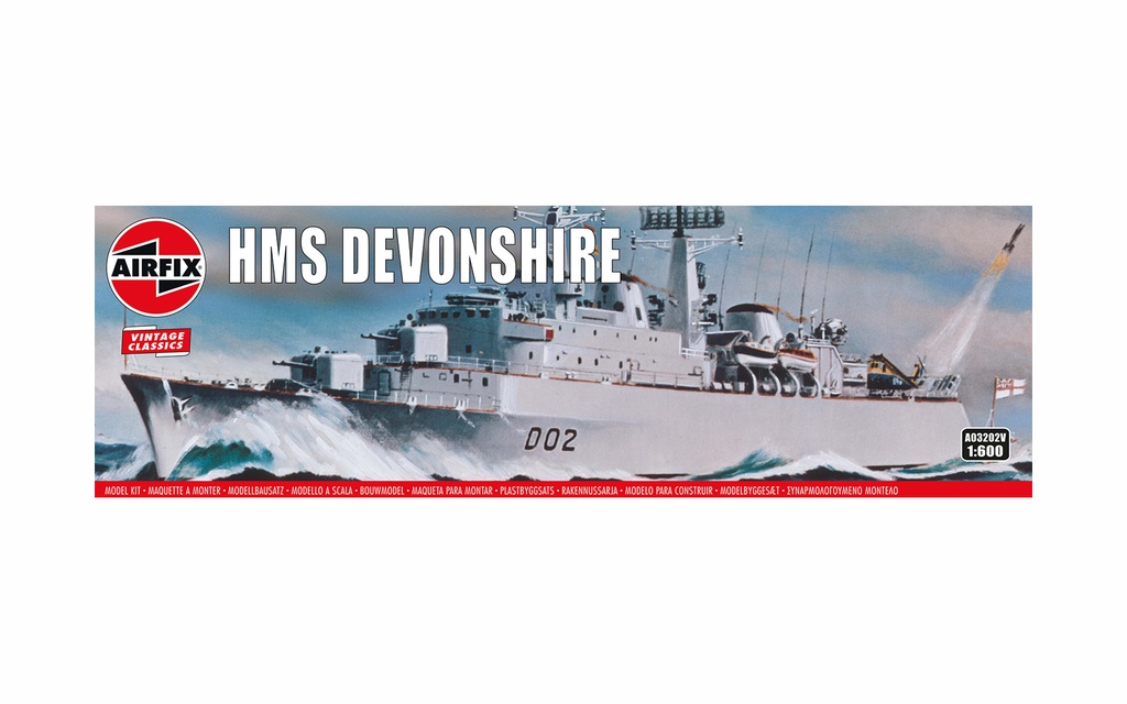Airfix - HMS Devonshire - 1/600