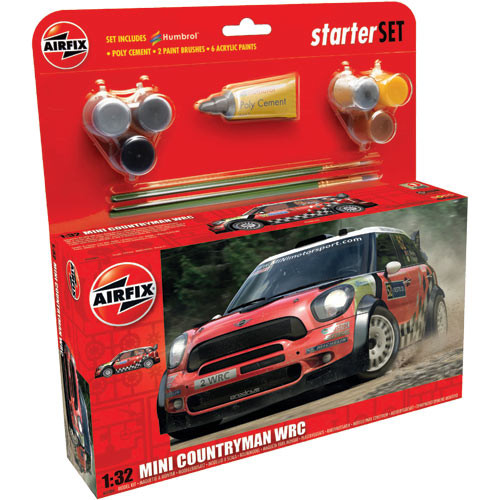 Airfix - Starter Kit Mini Countrymann WRC - 1/32