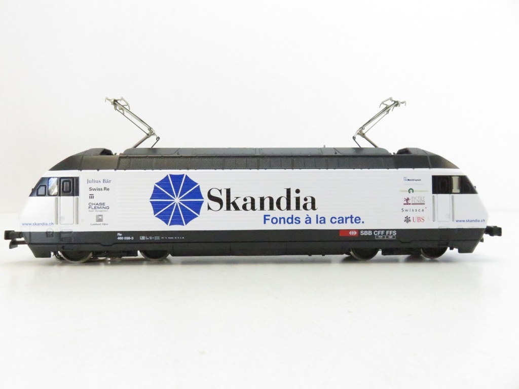 HAG 280 - Locomotive Re 4/4 Typ 460 - Skandia - HO