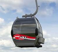 JC - Télécabine Omega IV - "Belalp-Blatten" - Noire - 1/32