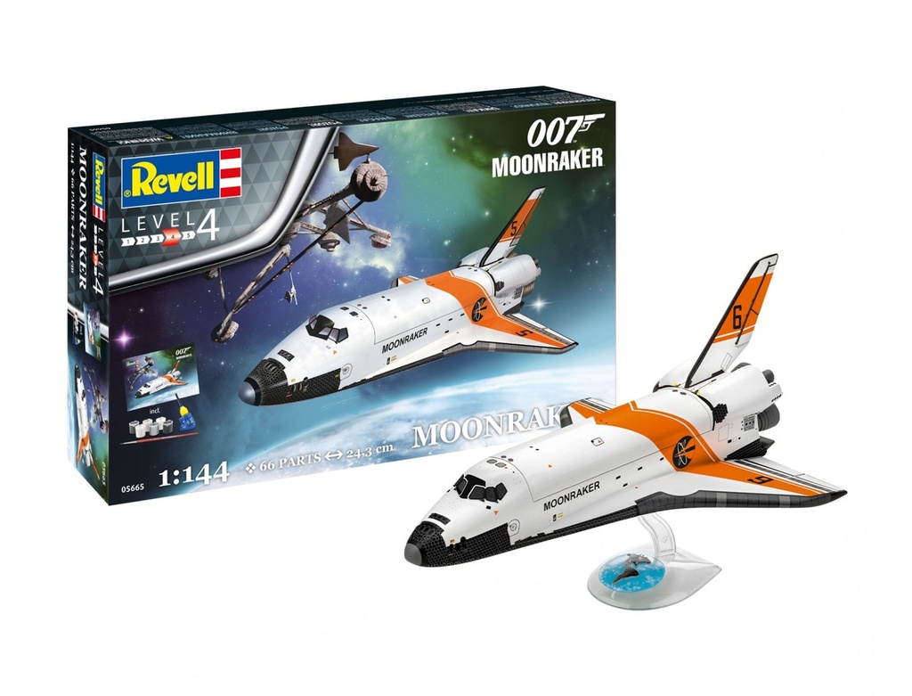 Revell 05665 - Gift Set - James Bond Moonraker - 1/144