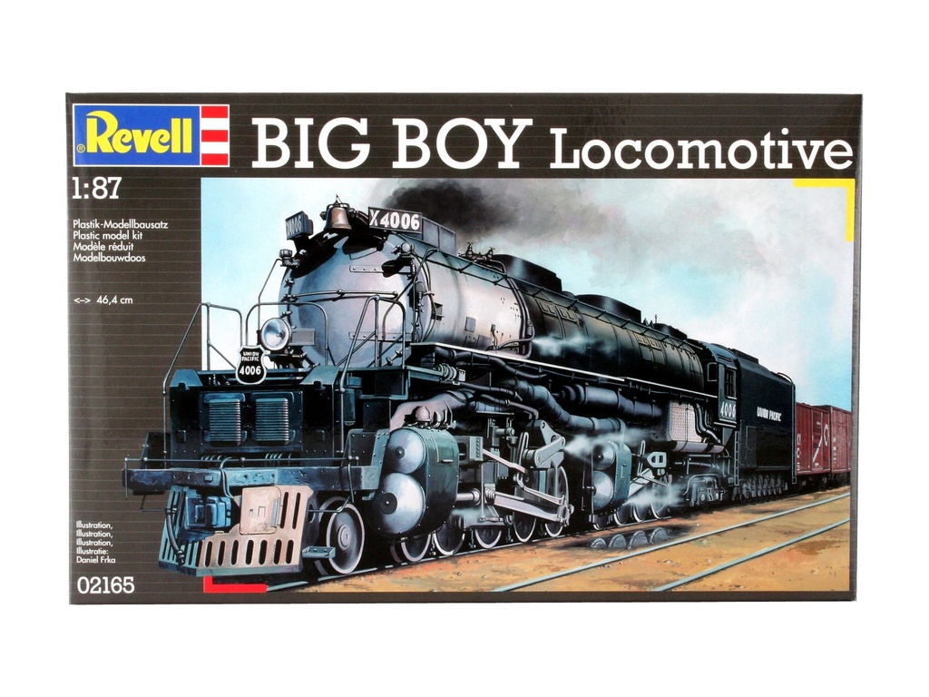 Revell 02165 - Locomotive Big Boy - 1/87 - 46.4 cm longueur