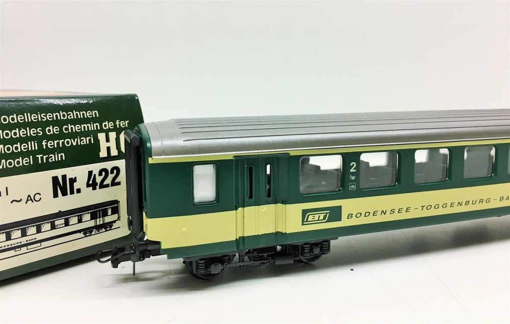 HAG 423 - BT Wagon voyageurs standard 2ème classe - DC - HO