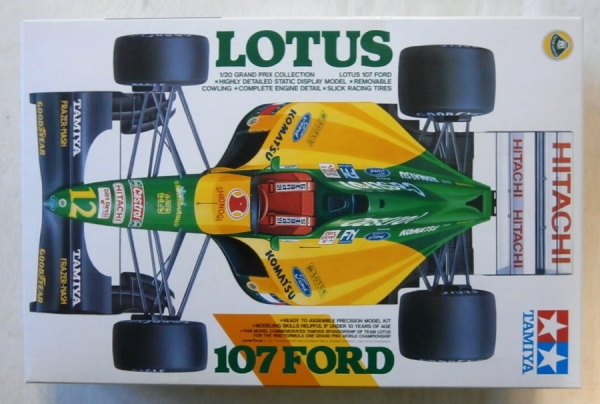 Tamiya 20037 - Lotus 107 Ford (Grand Prix collection) - 1/20  
