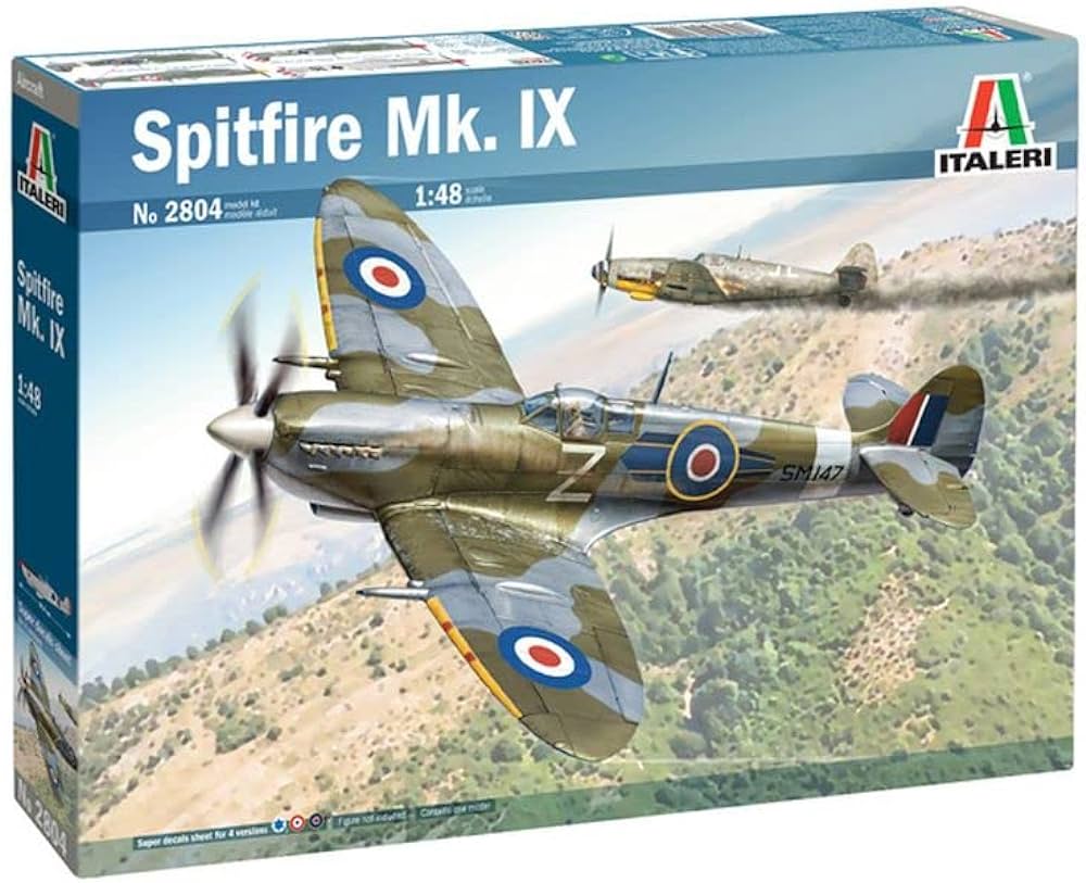 Italeri 2804 - Avion Spitfire Mk. IX - 1/48  