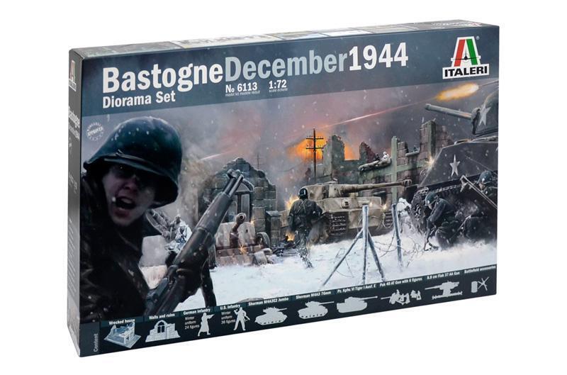 Italeri 6113 - Diorama Set - Bastogne December 1944 - 1/72  