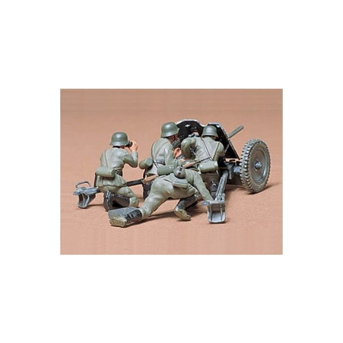 Tamiya 35035 - Military Miniatures 3.7Cm Anti-Tank Gun "Pak 35/36" (4 personnages) - 1/35  