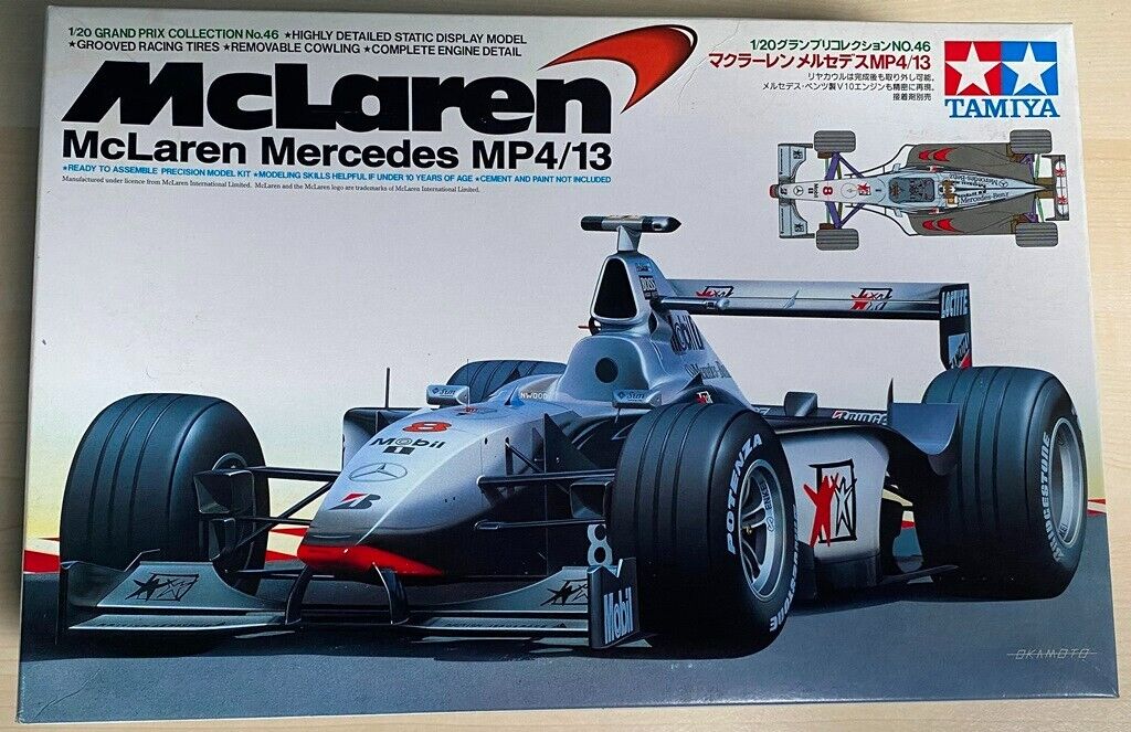 Tamiya 20046 - F1 - McLaren Mercedes MP4/13 - 1/20 