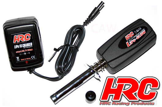 HRC - Chauffe bougie - LiPo - avec chargeur  