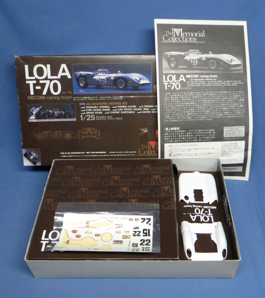 OKAZ - The Memorial Collections MC06-1500 - Lola T-70 - #22 -1/25   