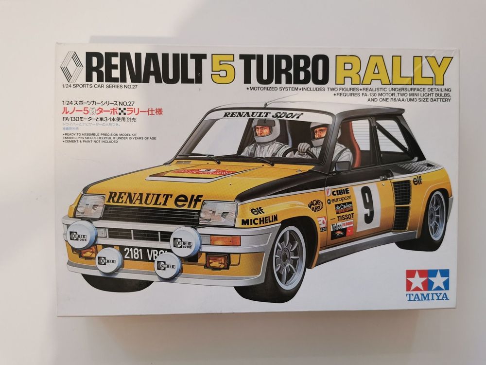 OKAZ - Tamiya 24027 - Renault 5 Turbo Rally - #9 - 1/24    