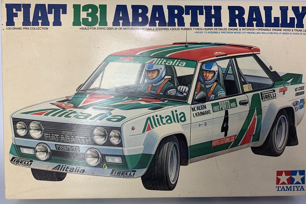 OKAZ - Tamiya GC2013 - Fiat 131 Abarth Rally - #4 - 1979 - 1/20   