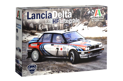 Italeri 3658 - Lancia Delta HF Integrale 1/24 - 1990 World Rally Championship