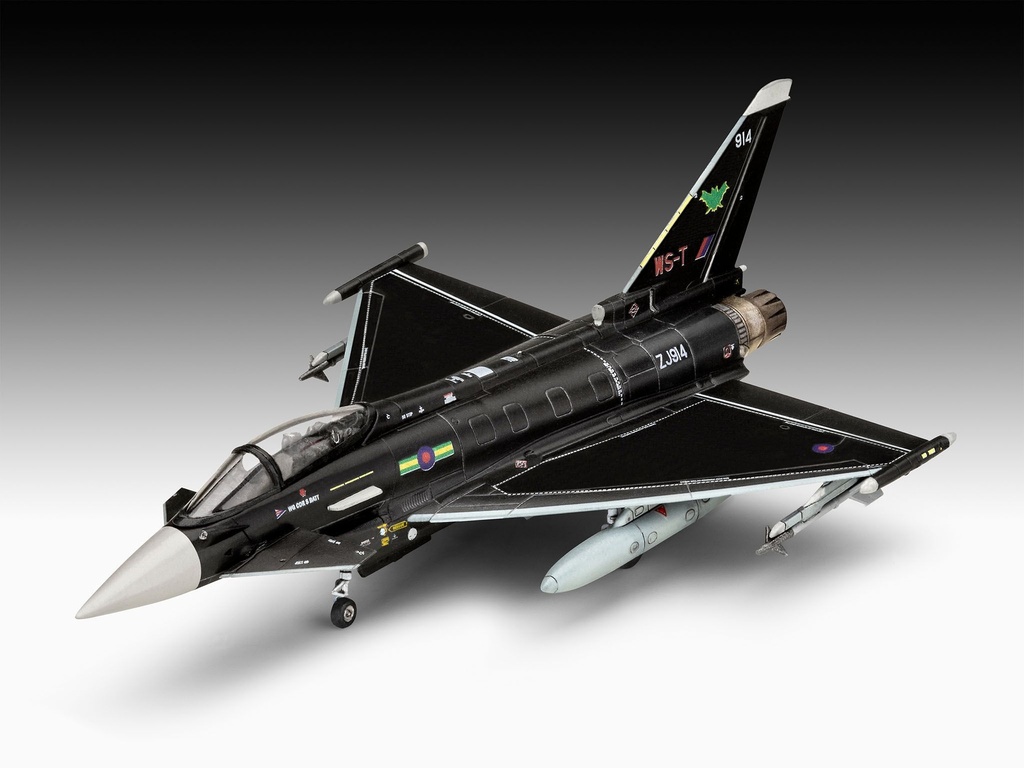 Revell 03796 - Eurofighter Typhoon - RAF - 1/144 - 11.1 cm long - 63 pièces 