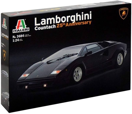 Italeri 3684 - Lamborghini Countach - 1/24  - 25th Anniversary