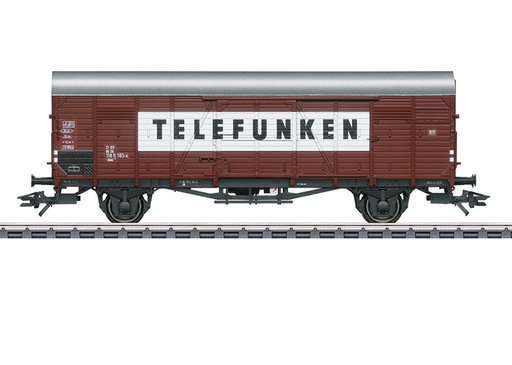 Märklin 46169 - Wagon couvert GbkI Telefunken - DB - HO