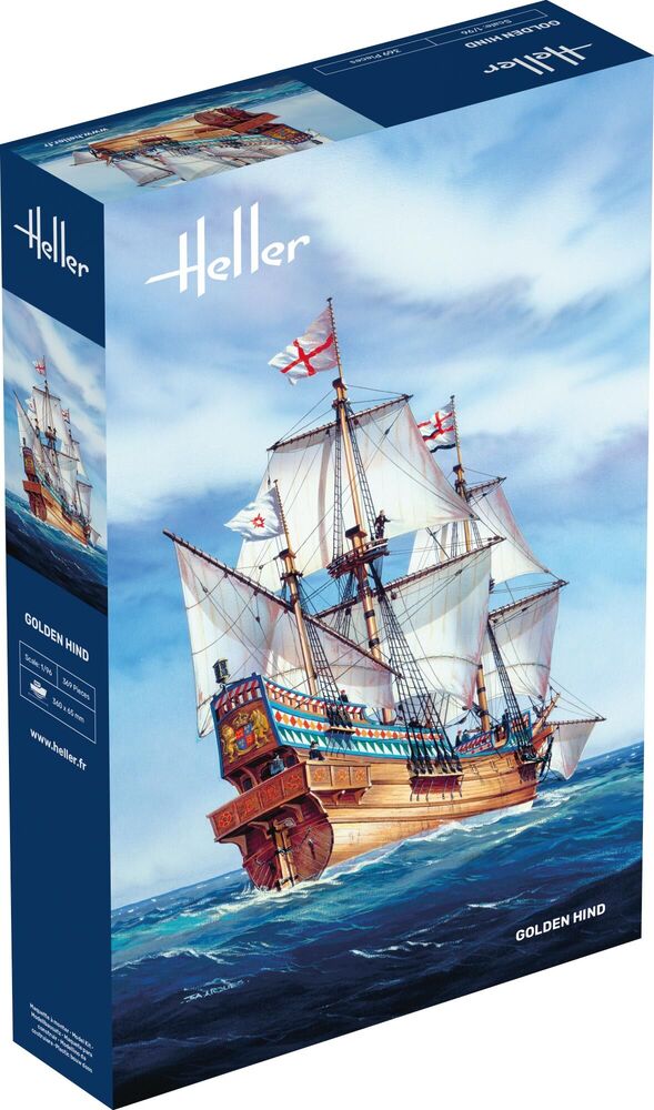 Heller 80829 - Voilier Golden Hind - 1/96