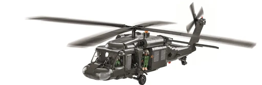 Cobi 05817 - Hélicoptère Sikorsky UH-60 - Black Hawk - 905 pièces - 1/32